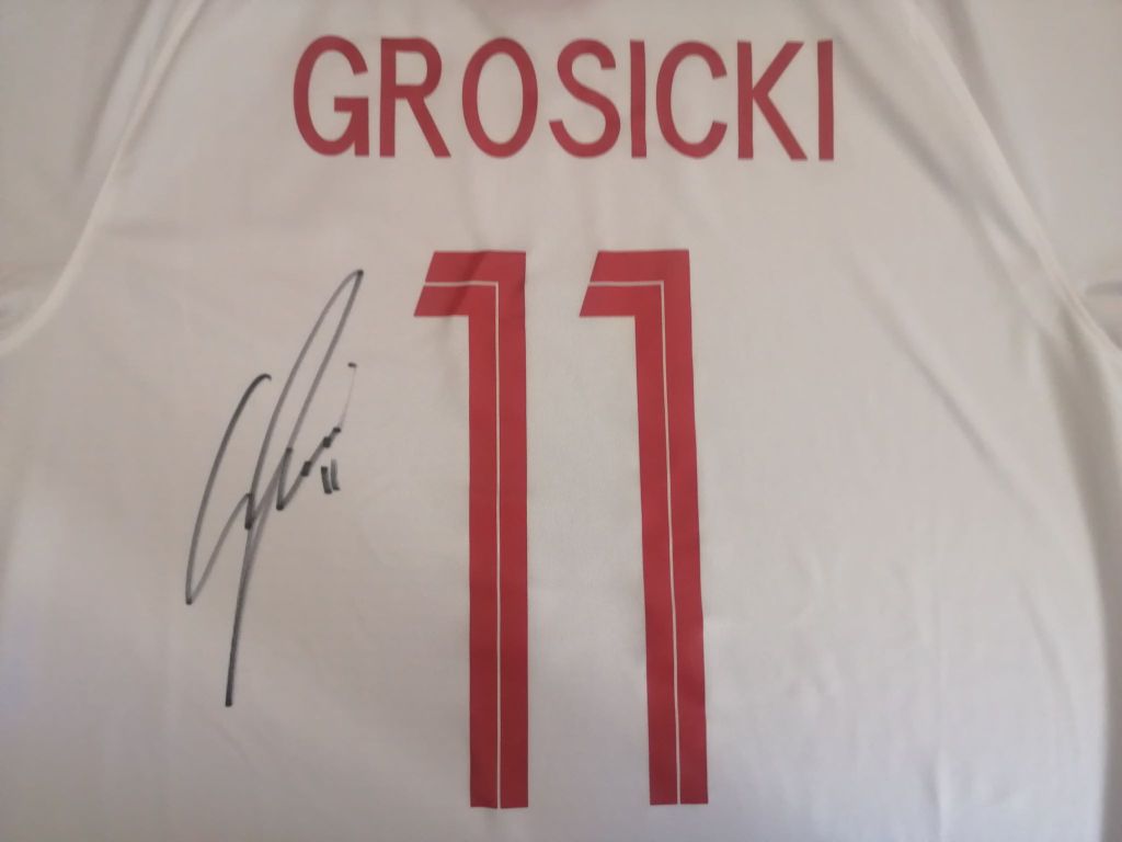 Kamil Grosicki - koszulka z autografem
