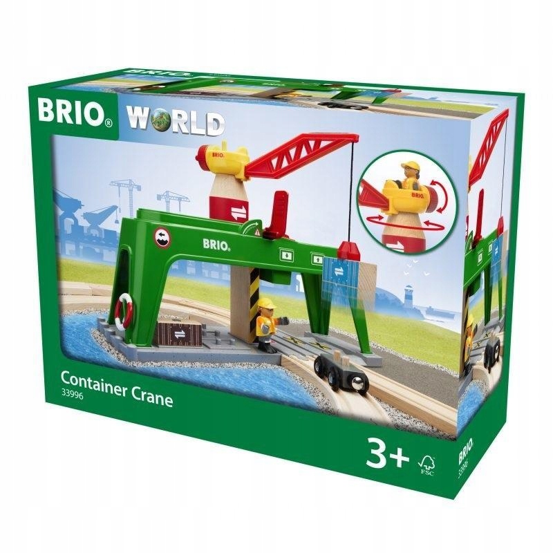 BRIO DŹWIG KONTENEROWY, RAVENSBURGER