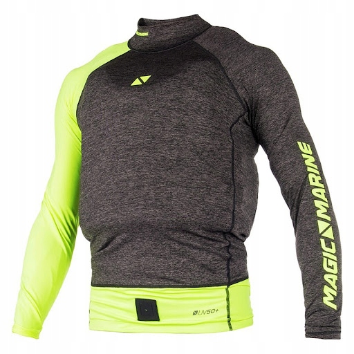 Y4701 Magic Marine Racing Overtop L/S KOSZULKA uv 50+ xL