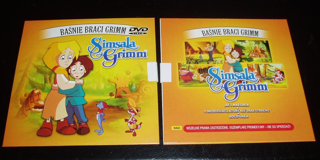 BAŚNIE BRACI GRIMM - 3 bajki - DVD (2)