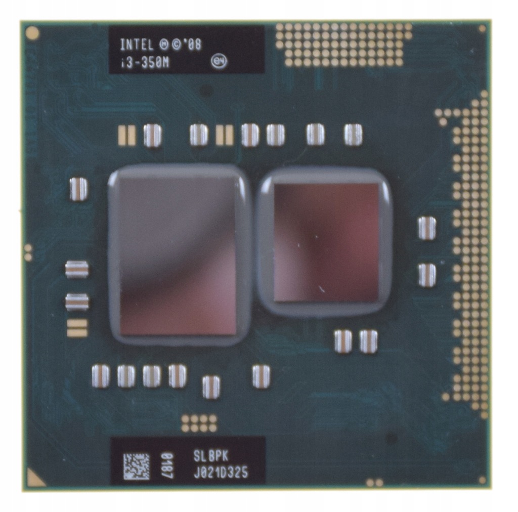 Procesor Intel Core i3-350M i3 350M 2.2 GHz SLBPK