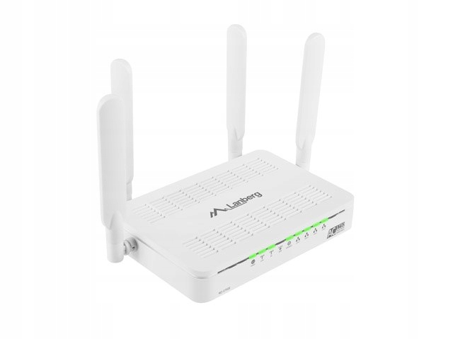 ROUTER LANBERG AC1750 4X LAN 1GB 3T4R MIMO DUAL BA