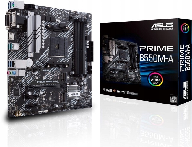 Купить Материнская плата Asus PRIME B550M-A Micro ATX: отзывы, фото, характеристики в интерне-магазине Aredi.ru