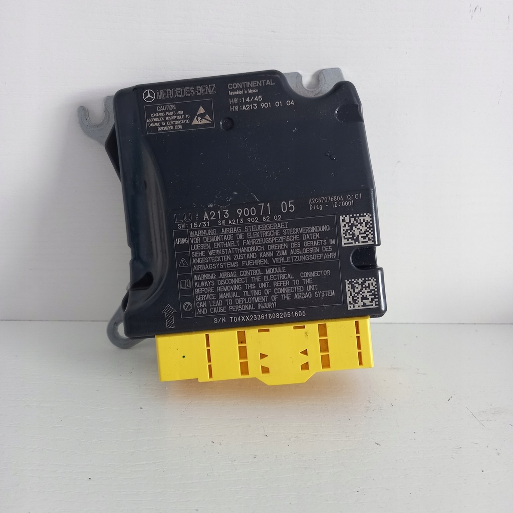 MERCEDES W213 AMG MODUŁ SENSOR AIRBAG A2139007105 11870859250