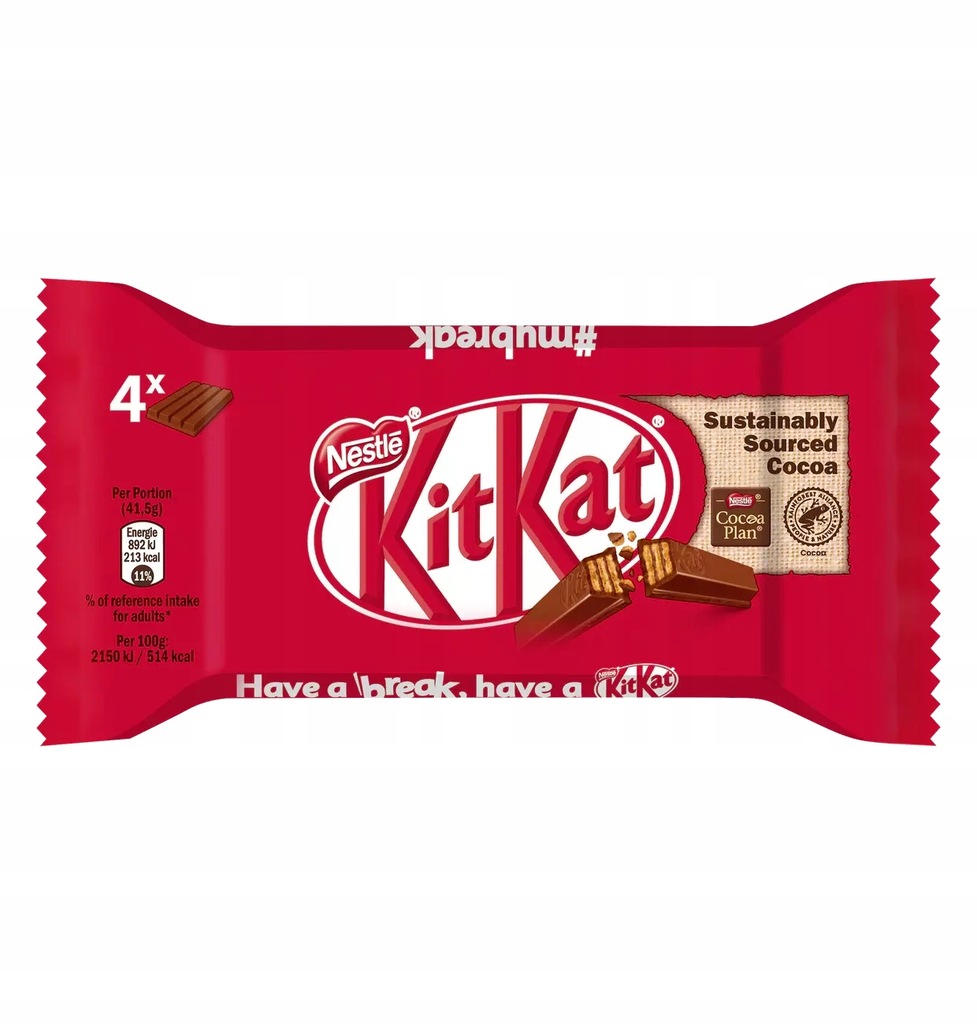 Z NIEMIEC Nestle KitKat 166g (4x41,5g)