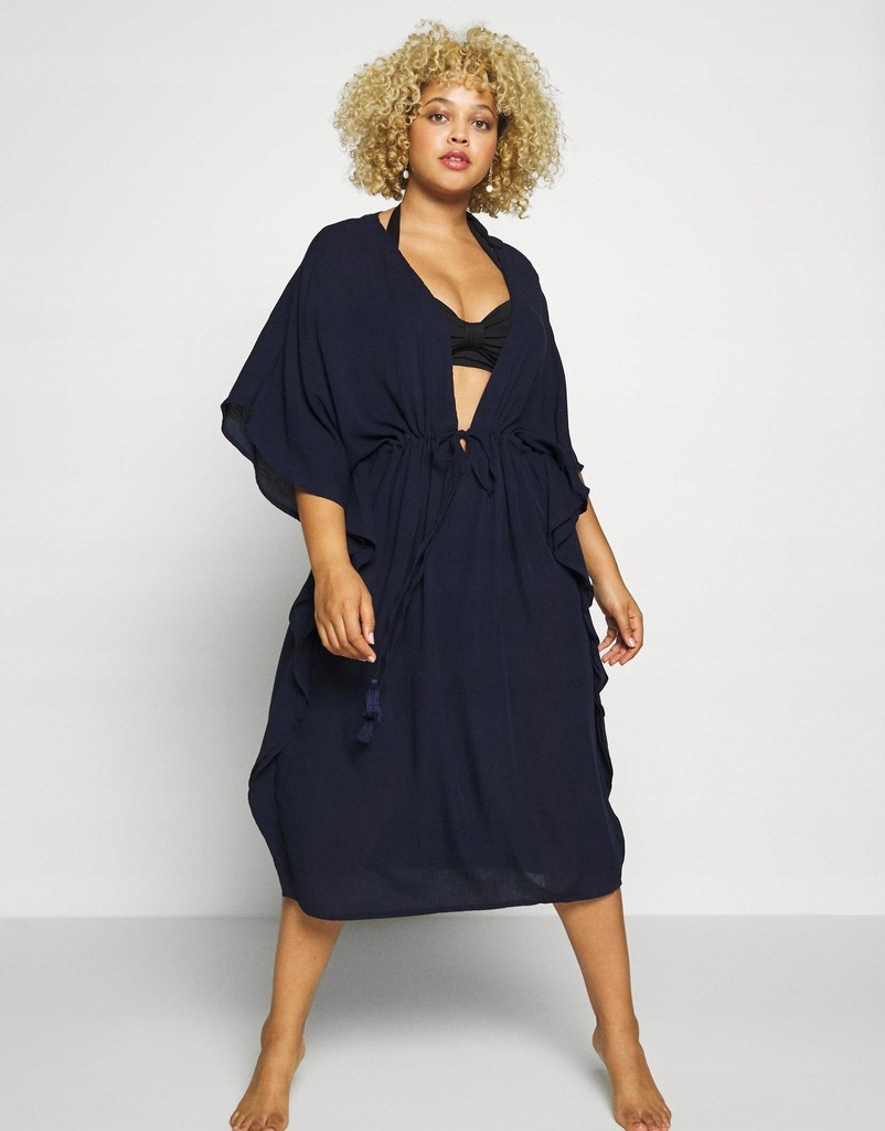 N7B317*VERO MODA TUNIKA PLAŻOWA MIDI 42 XL A01