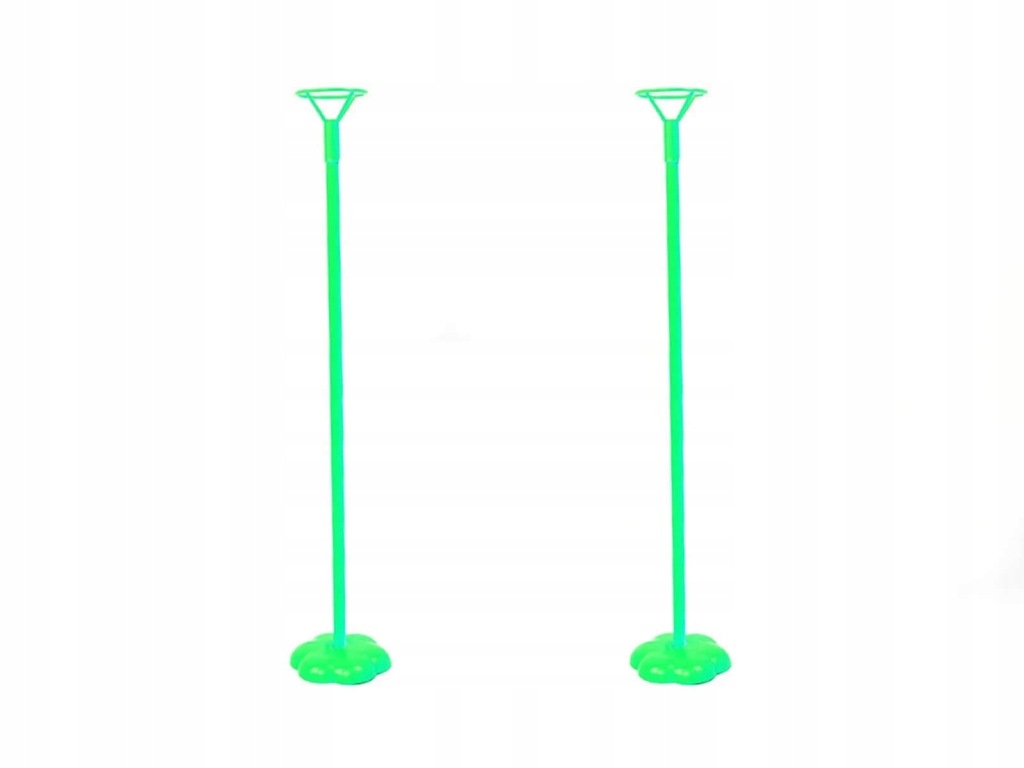 Stojaki do balonu zielone 2 szt.
