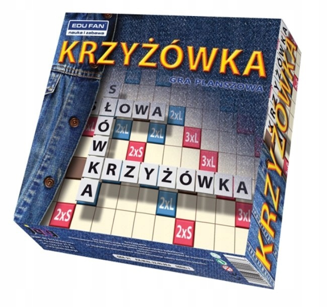 GRA PLANSZOWA KRZYŻÓWKA JAWA