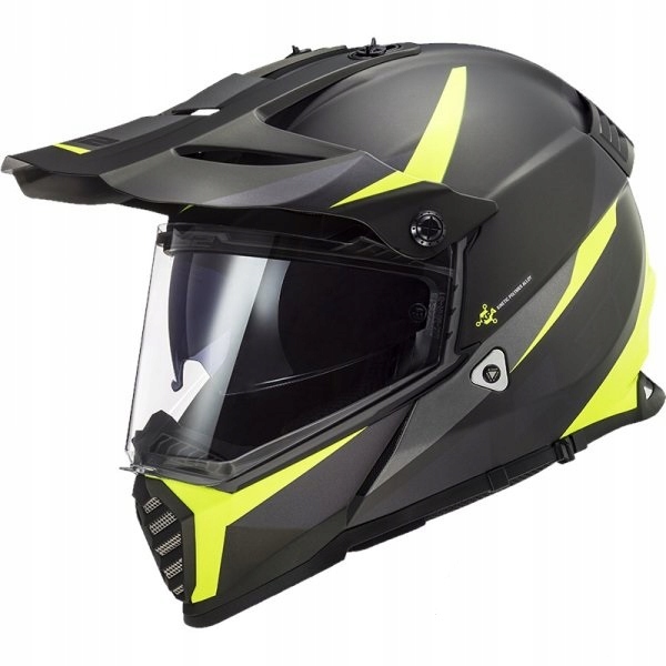 KASK LS2 MX436 PIONEER EVO ROUTER H-V YELLOW r.XXS