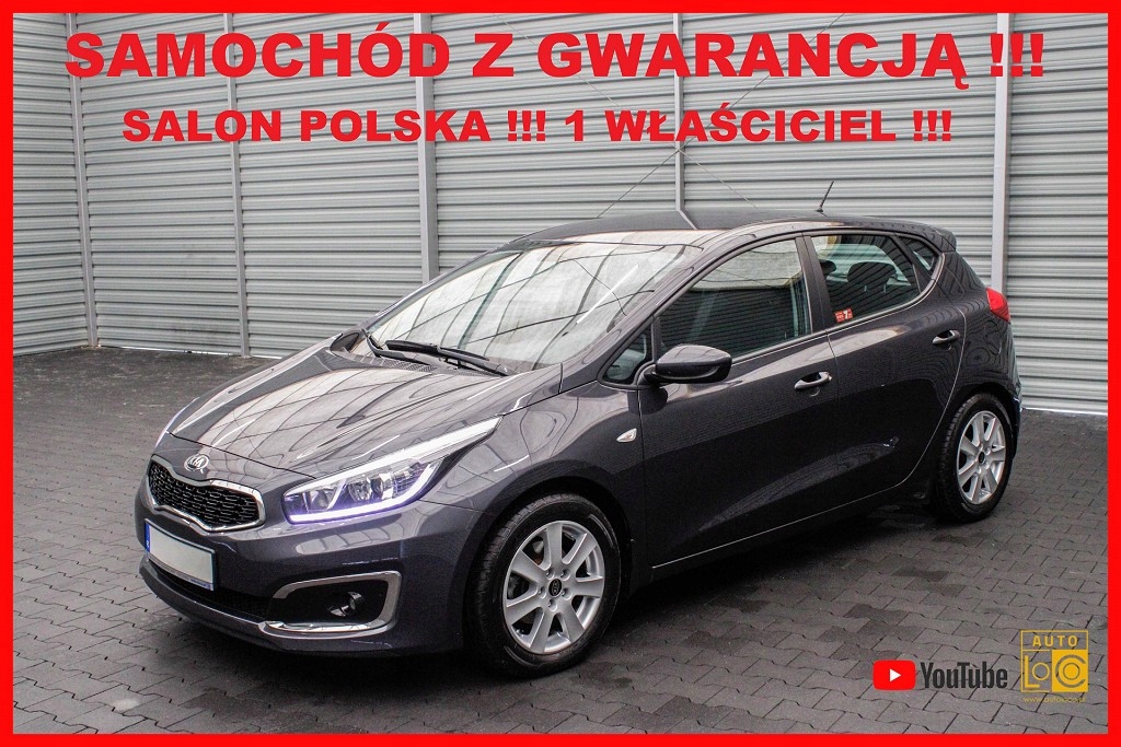 Kia Cee'd Salon Polska + 1 Właściciel + 100% - 10827779677 - Oficjalne Archiwum Allegro