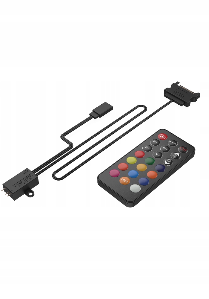 Kontroler oświetlenia Nano Reset Remote ARGB Kit z pilotem sterującym