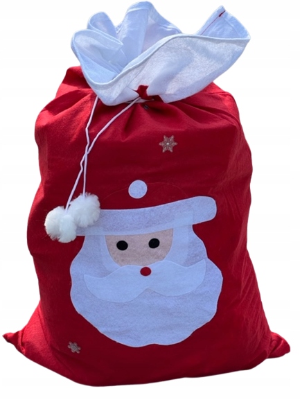 WOREK MIKOŁAJA NA PREZENTY POD CHOINKĘ 50X80 LUX