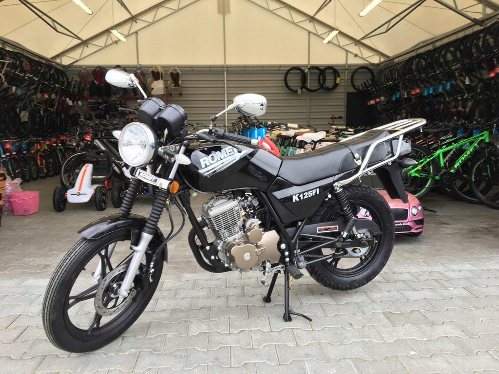 MOTOCYKL ROMET K125 FI 2019 r. EURO 4 OSTROŁĘKA