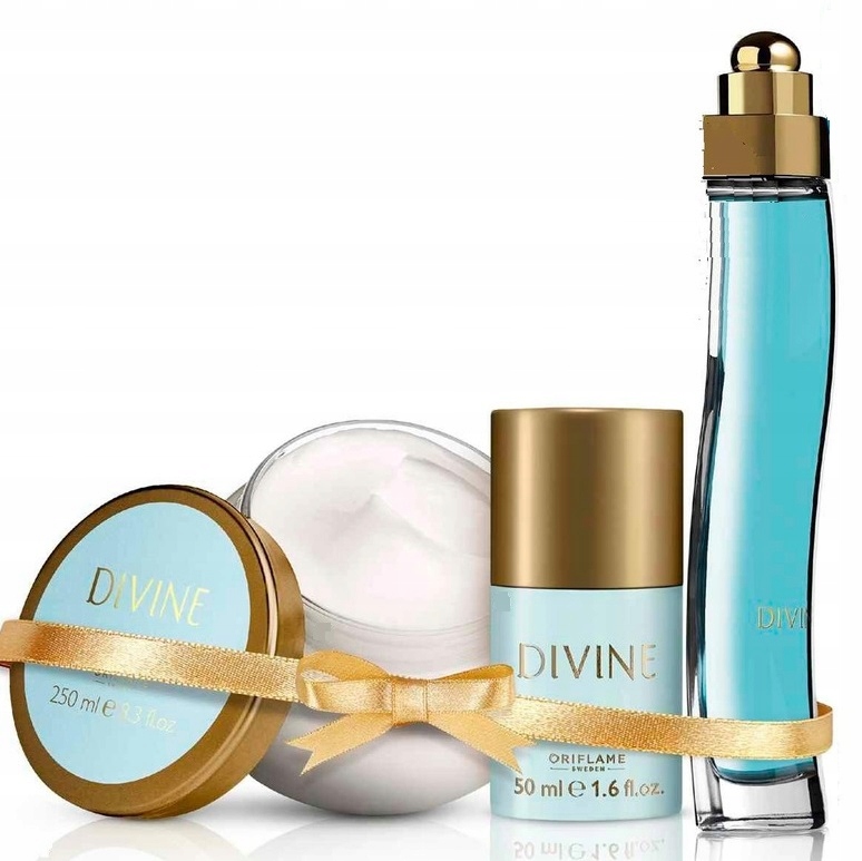 Zestaw Divine woda + dezodorant + krem Oriflame