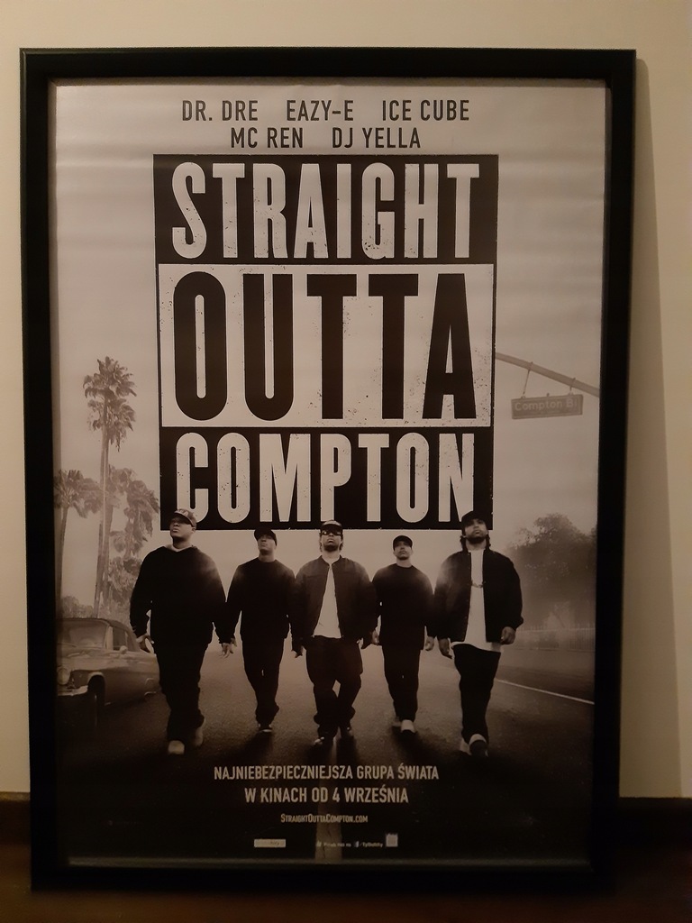 Straight Outta Compton - plakat filmowy