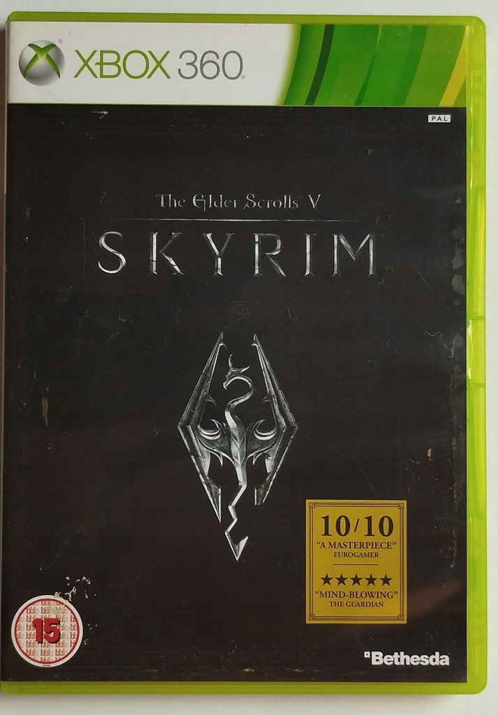 Skyrim The Elder Scrolls V: Skyrim Microsoft Xbox 360