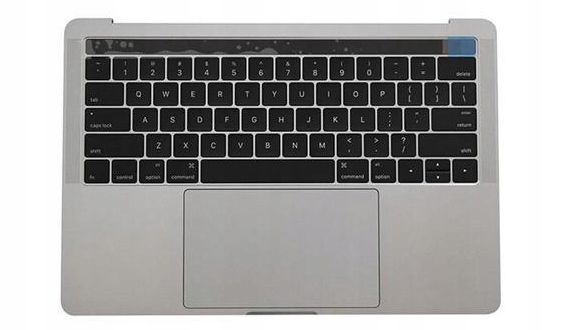 Macbook Pro A1706 TOPCASE Z BATERIĄ SILVER NOWY