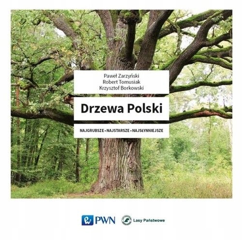 BOK1776 DRZEWA POLSKI ALBUM PWN piękne wydanie