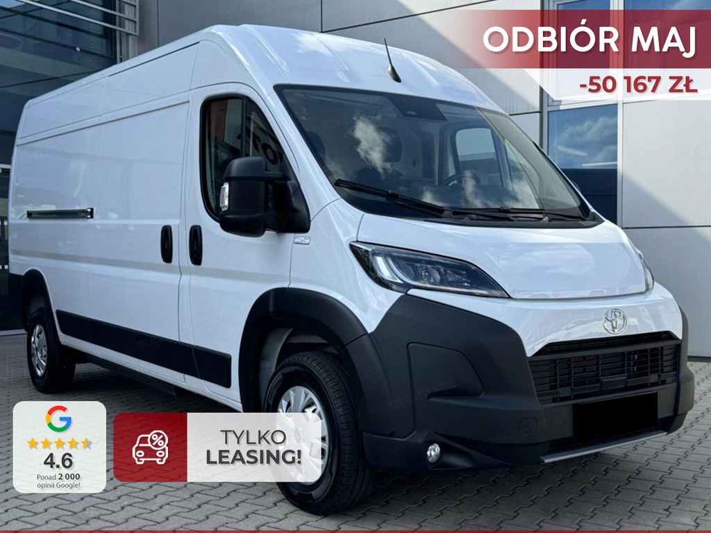 Toyota Proace Max L4H2 Furgon Active 2.2 Diesel 180KM | Tempomat!