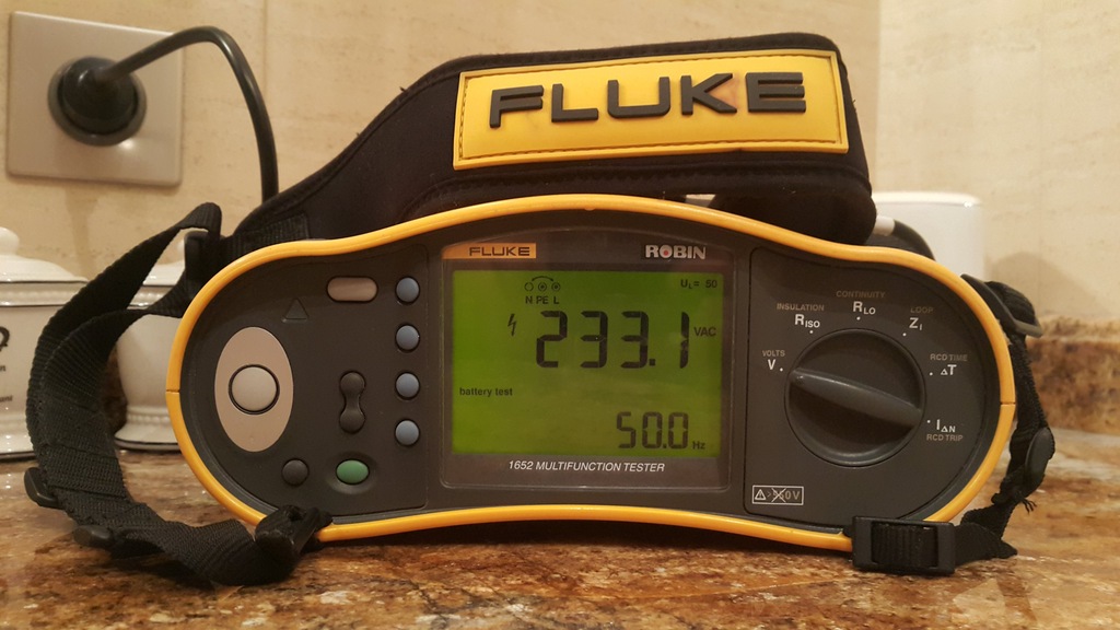 FLUKE 1652 Miernik instalacji elektrycznej