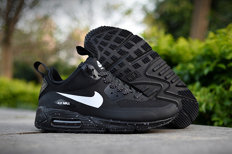 nike air max 90 sneakerboot winter oreo