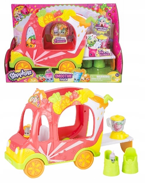Shopkins Toys Shopkins Smoothie Truck Shopkins Shoppies Smoothie