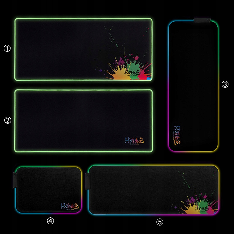 Купить БОЛЬШОЙ КОВРИК ДЛЯ ИГРОВОЙ МЫШИ С RGB ПОДСВЕТКОЙ: отзывы, фото, характеристики в интерне-магазине Aredi.ru