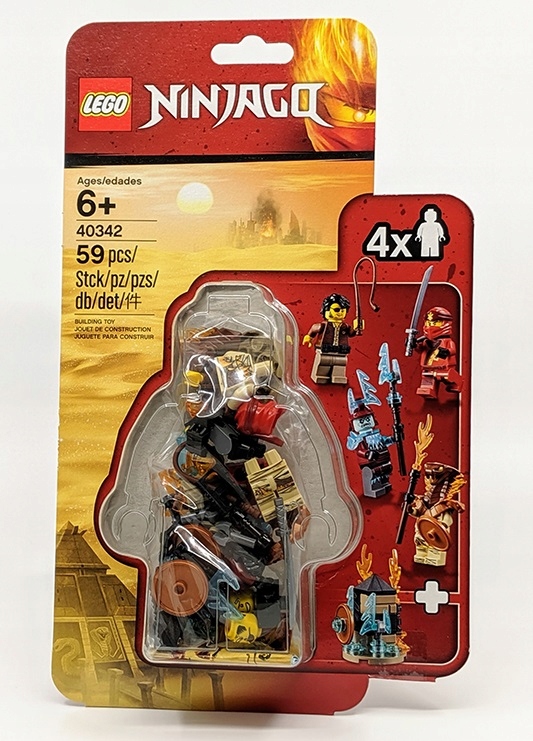 LEGO NINJAGO 40342 ZESTAW MINIFIGUREK NOWY NOWOŚĆ 8285858712