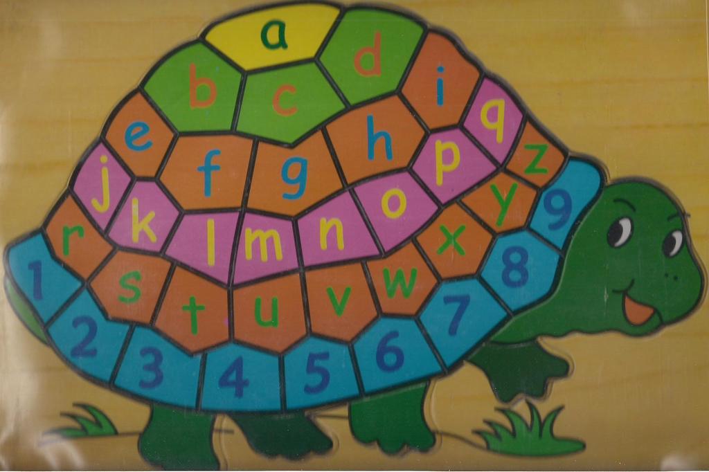 PUZZLE EDUKACYJNE UKŁADANKA ŻÓŁWIK DLA WOŚP (7)