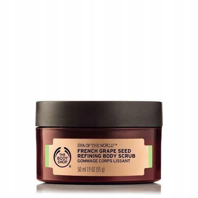 The Body Shop French Grape Seed Scrub 50ml UK