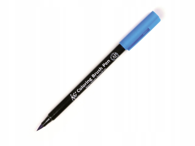 SAKURA Pisak KOI Coloring Brush Pen STEEL BLUE