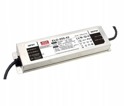 ELG-200-42DA Zasilacz LED 200W 42V 4.76A