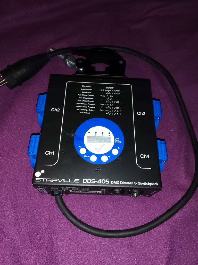 stairville dds-405 dmx dimmer & switch