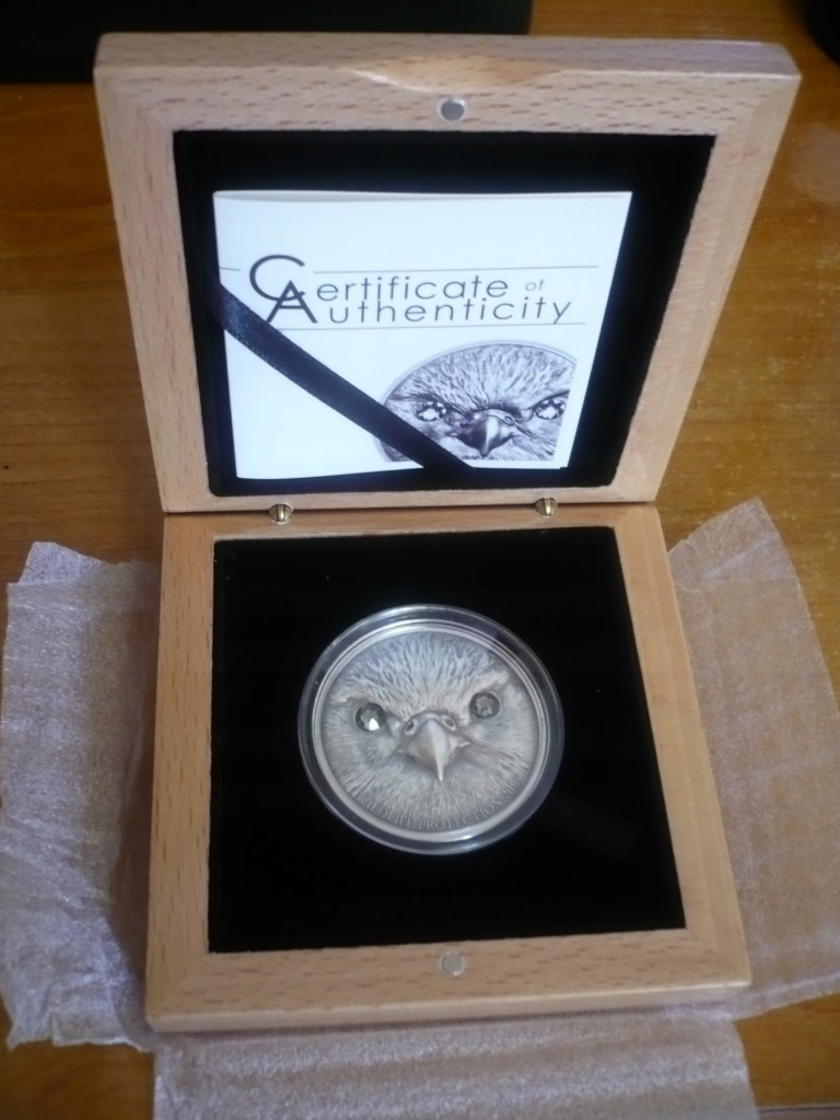 500 TOGROG RARÓG ZWYCZAJNY, SOKÓŁ 1 OZ AG 999