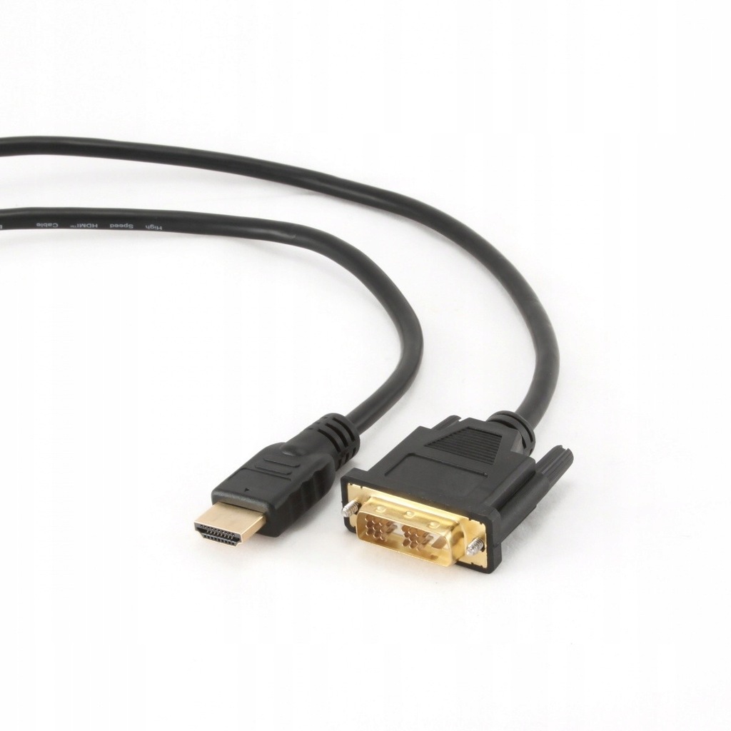 Gembird | CC-HDMI-DVI-0.5M | Męski | 19 pin HDMI Typ A | Męski | 18+1 pin c