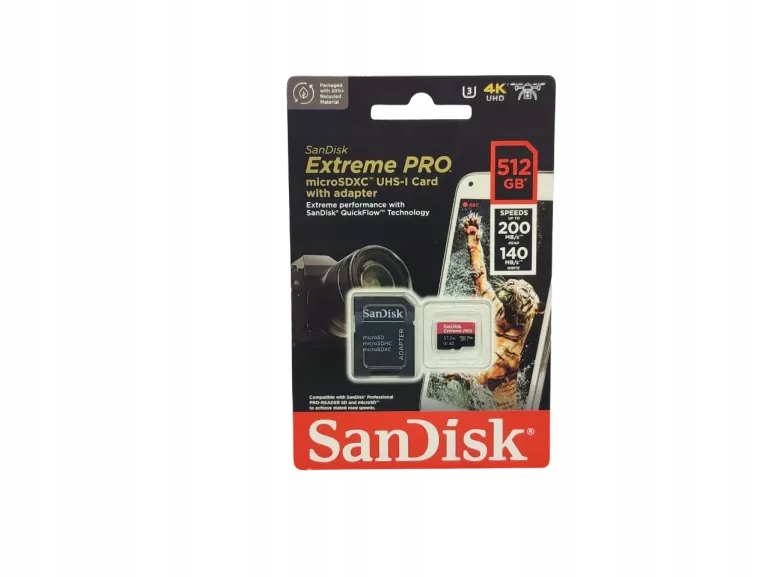 KARTA MICROSD SANDISK EXTREME PRO 512 GB