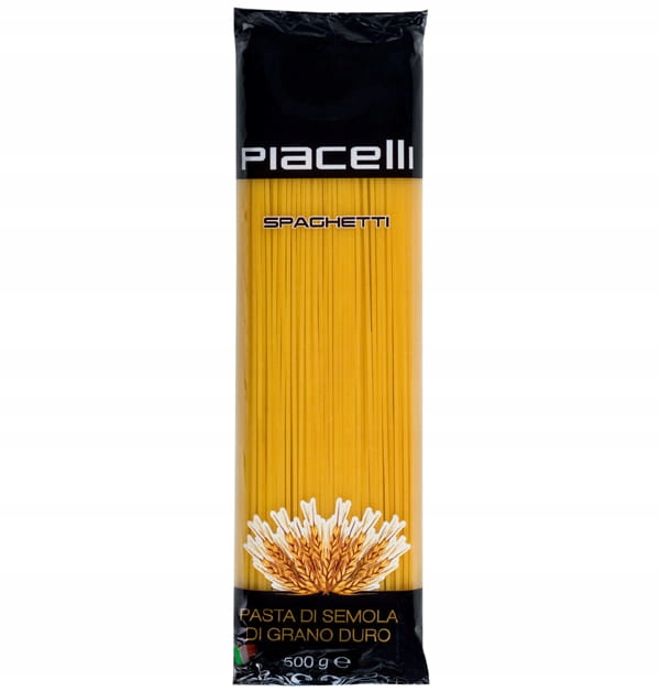 Piacelli Spaghetti No 5 Makaron z Semoliny 500 g