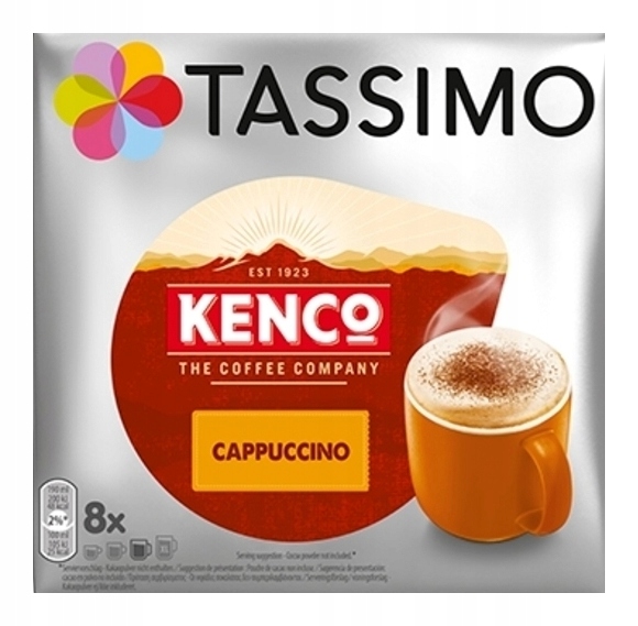 Tassimo Kenco Cappuccino 8 Pods 260G (UK)