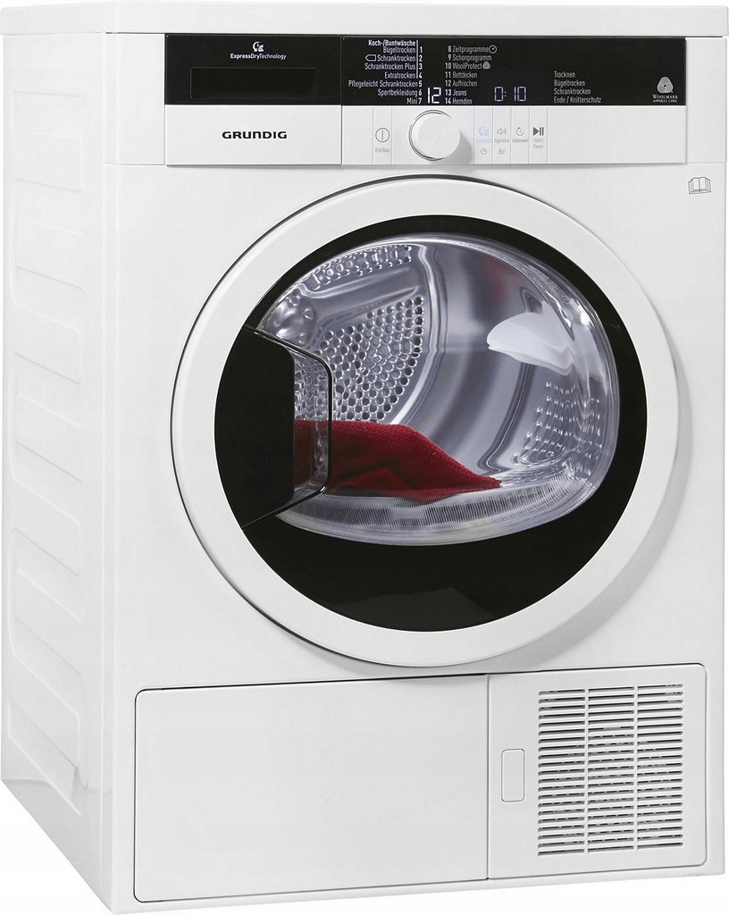 GRUNDIG GTA 38267 G SUSZARKA Z POMPĄ 8KG A+++ SS87