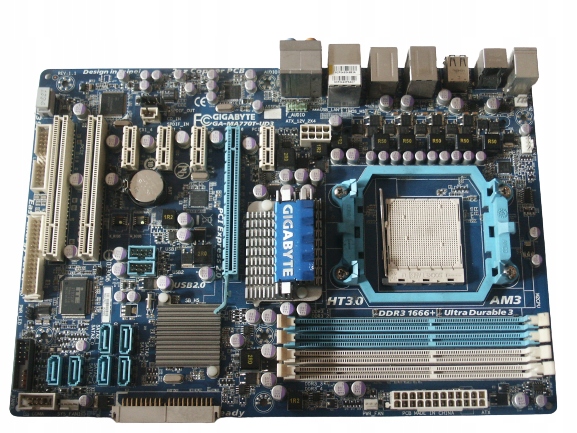 Płyta Główna Gigabyte GA-MA770T-UD3 AMD AM3/DDR3 Gwarancja