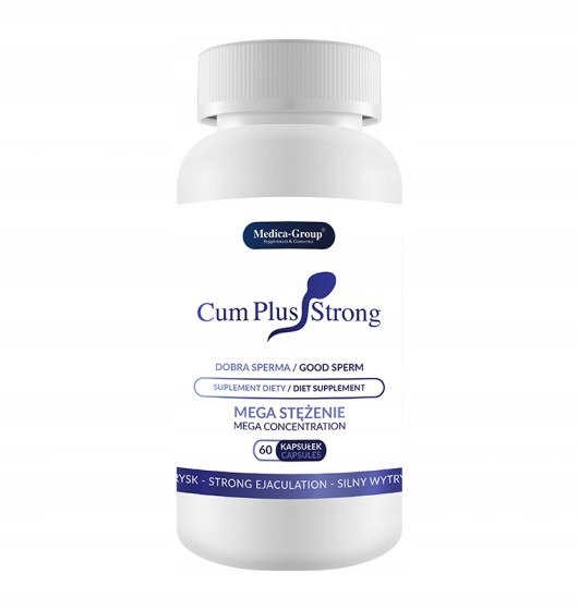 Cum Plus Strong 60 kaps. - Suplement diety poprawi
