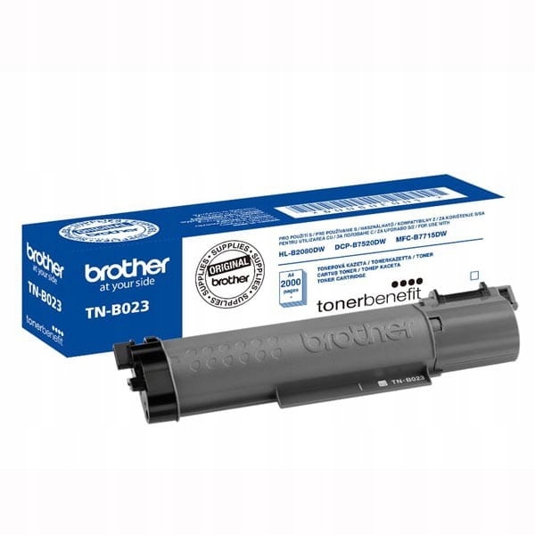 Brother oryginalny toner TNB023, black, 2000s, Bro