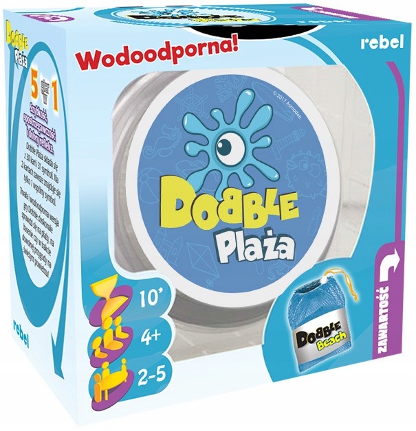 REBEL Gra Dobble Plaża