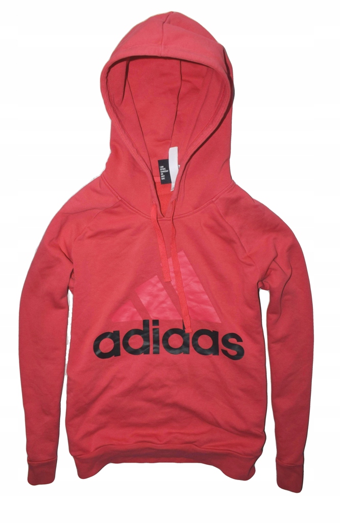Adidas L bluza z kapturem hoodie duze logo