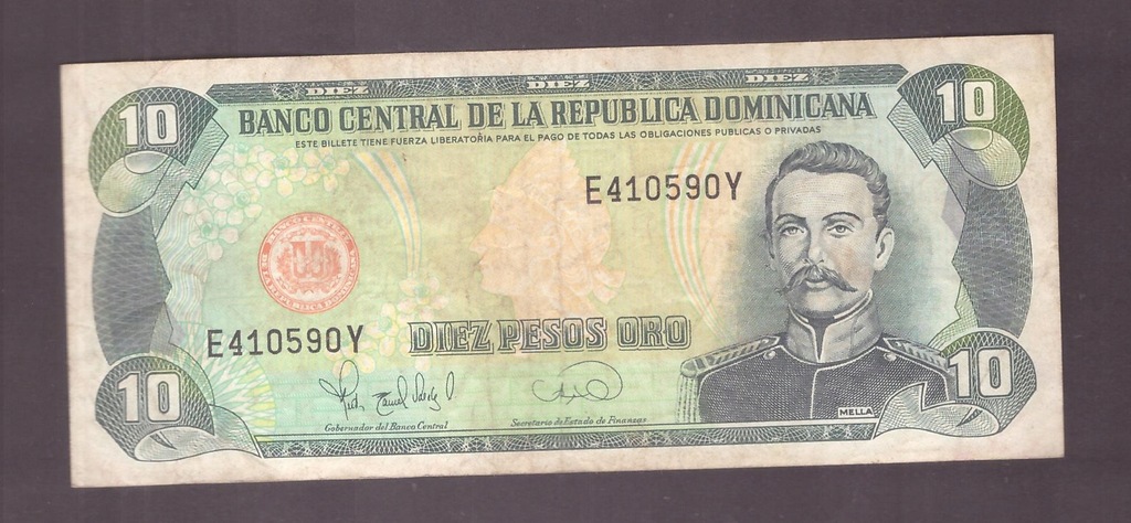 Dominikana - banknot - 10 Pesos