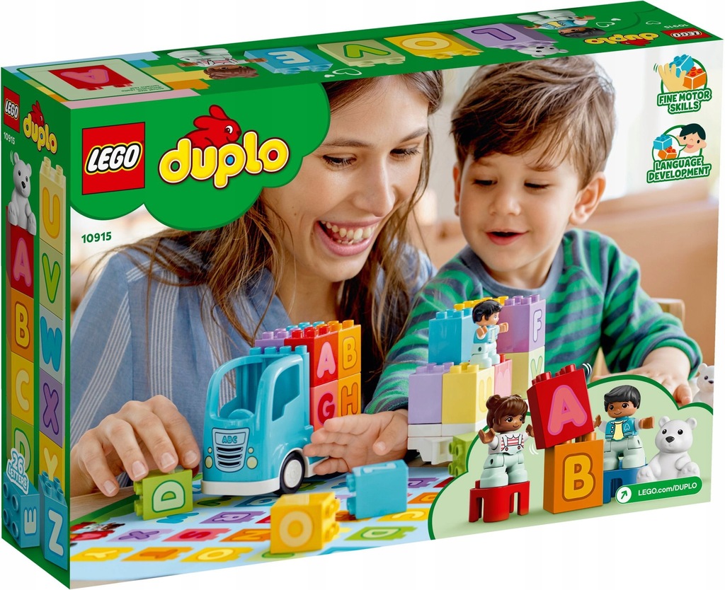 Купить LEGO DUPLO BLOCKS Грузовик с алфавитом 10915: отзывы, фото, характеристики в интерне-магазине Aredi.ru