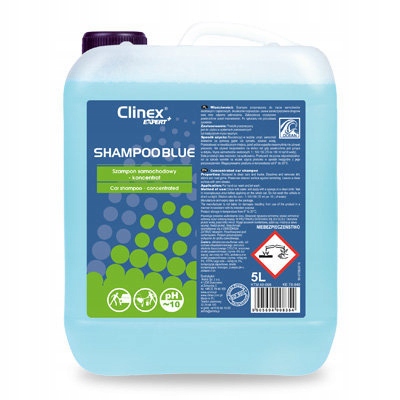 CLINEX SHAMPOO BLUE - SZAMPON KONC. BEZ WOSKU 5kg
