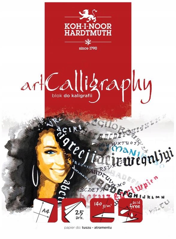 Blok do kaligrafii A4 140g Art Calligraphy (25 kar