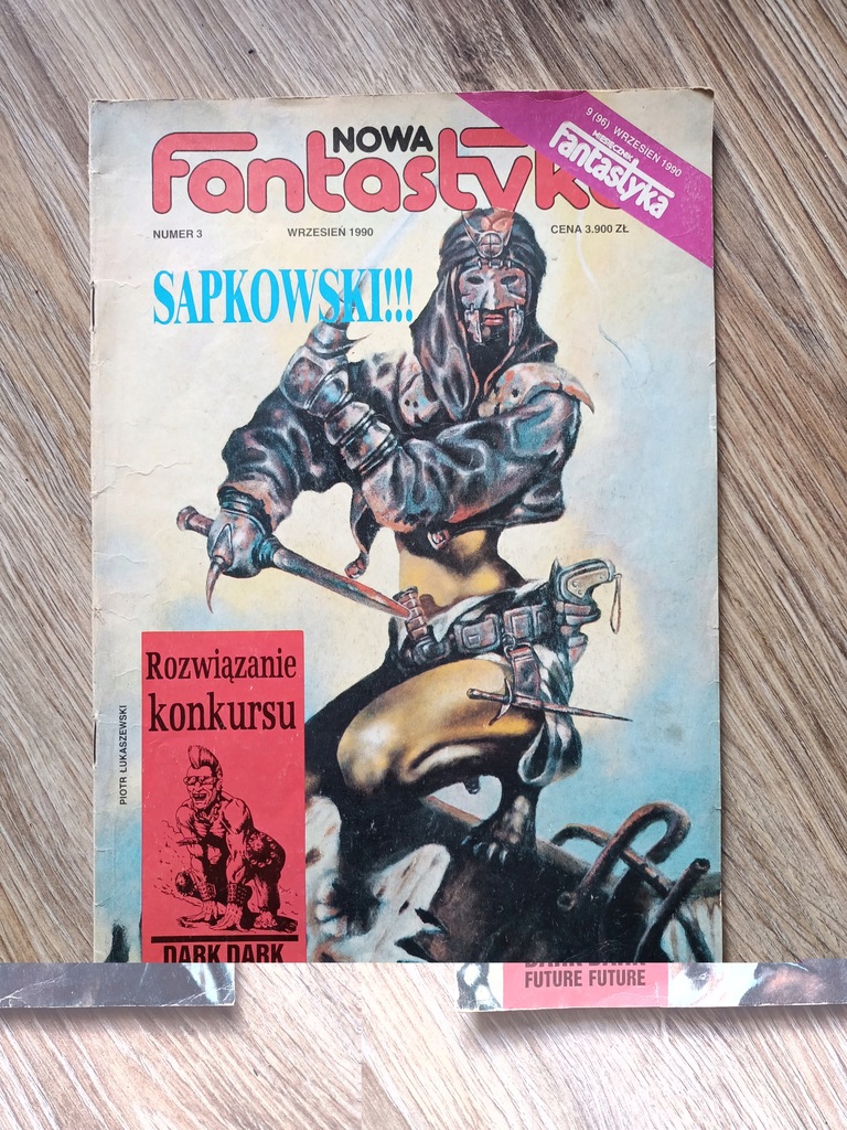 "Nowa Fantastyka" Numer 3 wrzesień 1990, Sapkowski