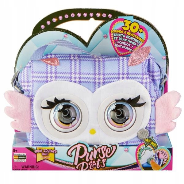 Interaktywna torebka Hoot Couture Owl Purse Pets